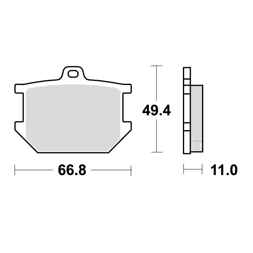 Bremsklotz Standard TRW Alternative: 7326366