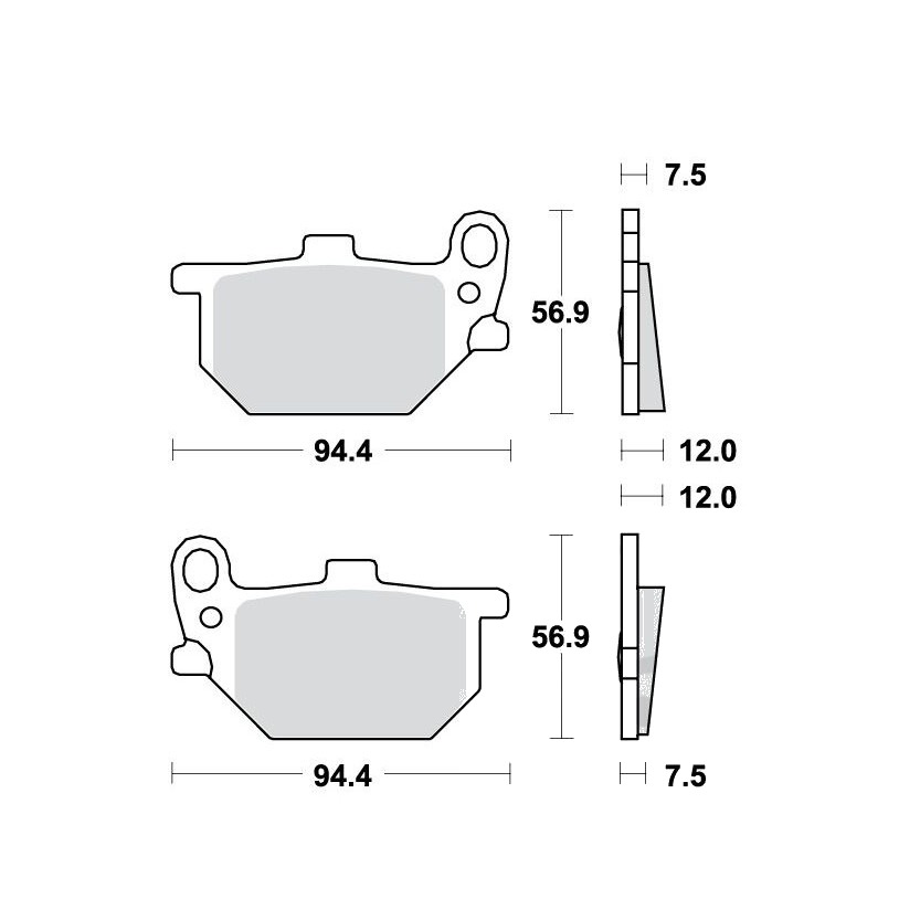 Bremsklotz Standard TRW Alternative: 7326721