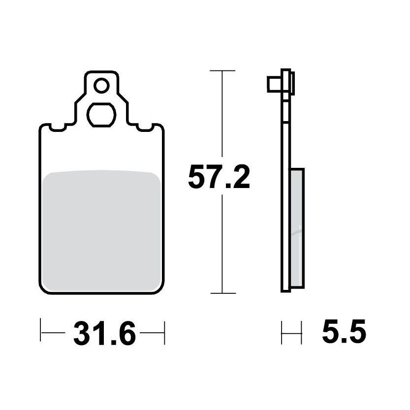 Bremsklotz Standard TRW Alternative: 7373996