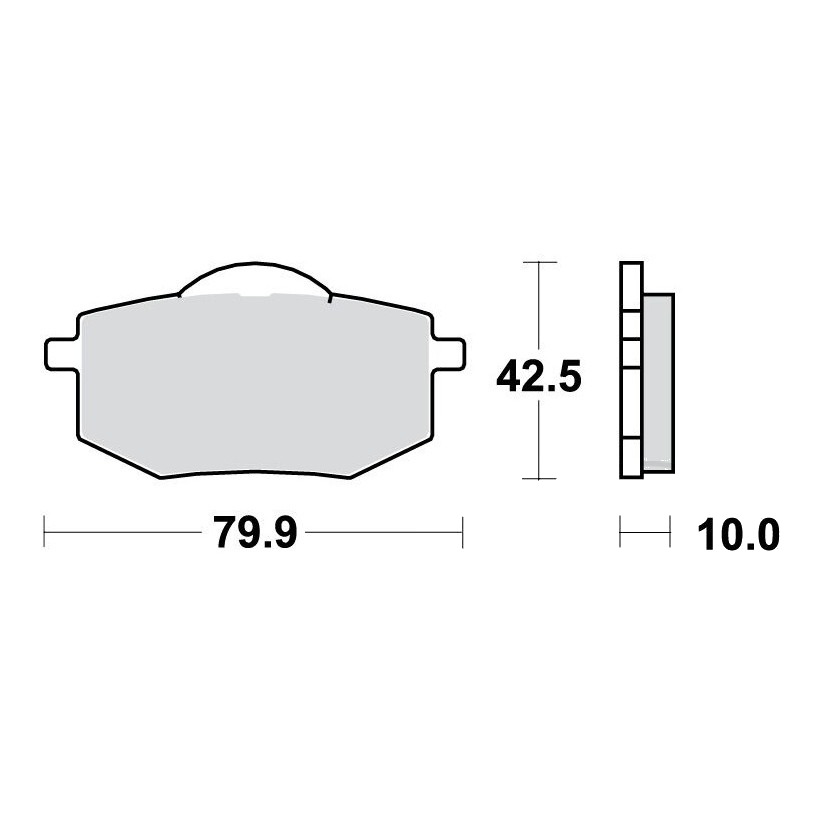 Bremsklotz Standard TRW Alternative: 7372337