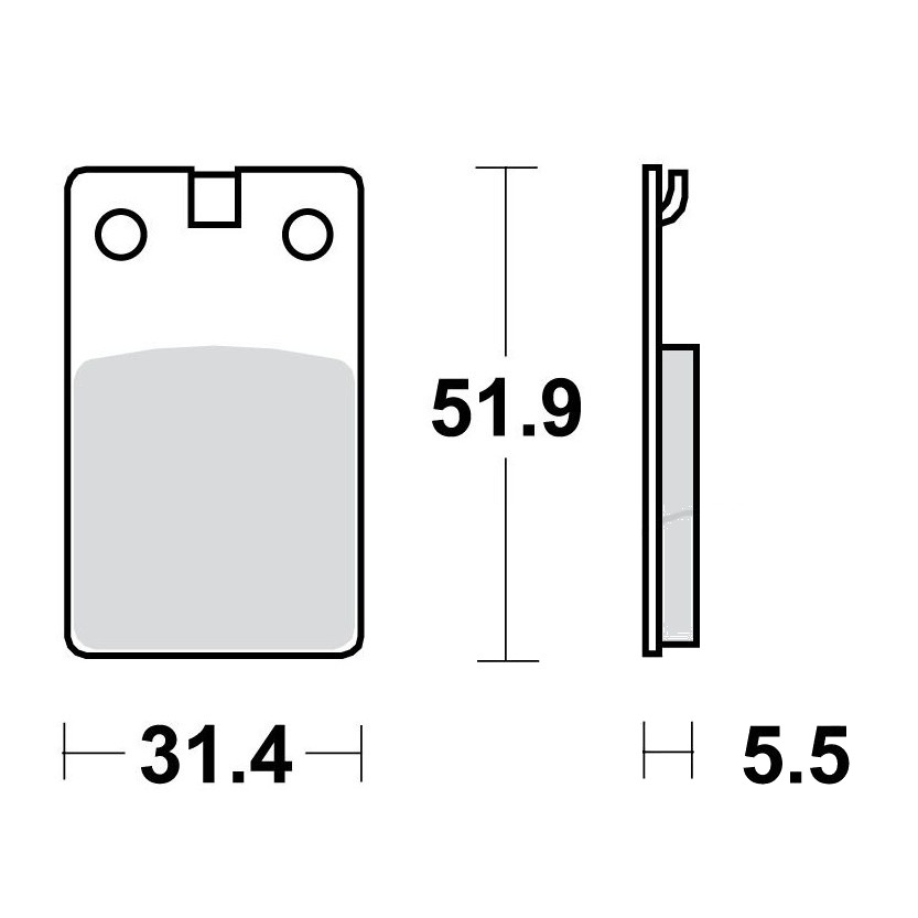 Bremsklotz Standard TRW Alternative: 7370620