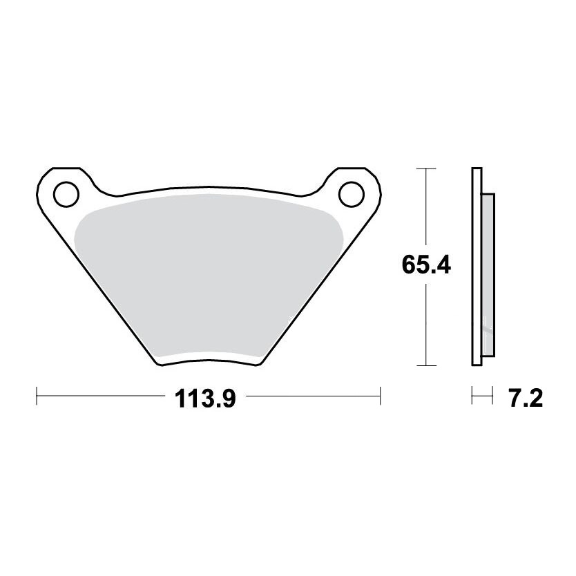 Bremsklotz Standard TRW Alternative: 7370547
