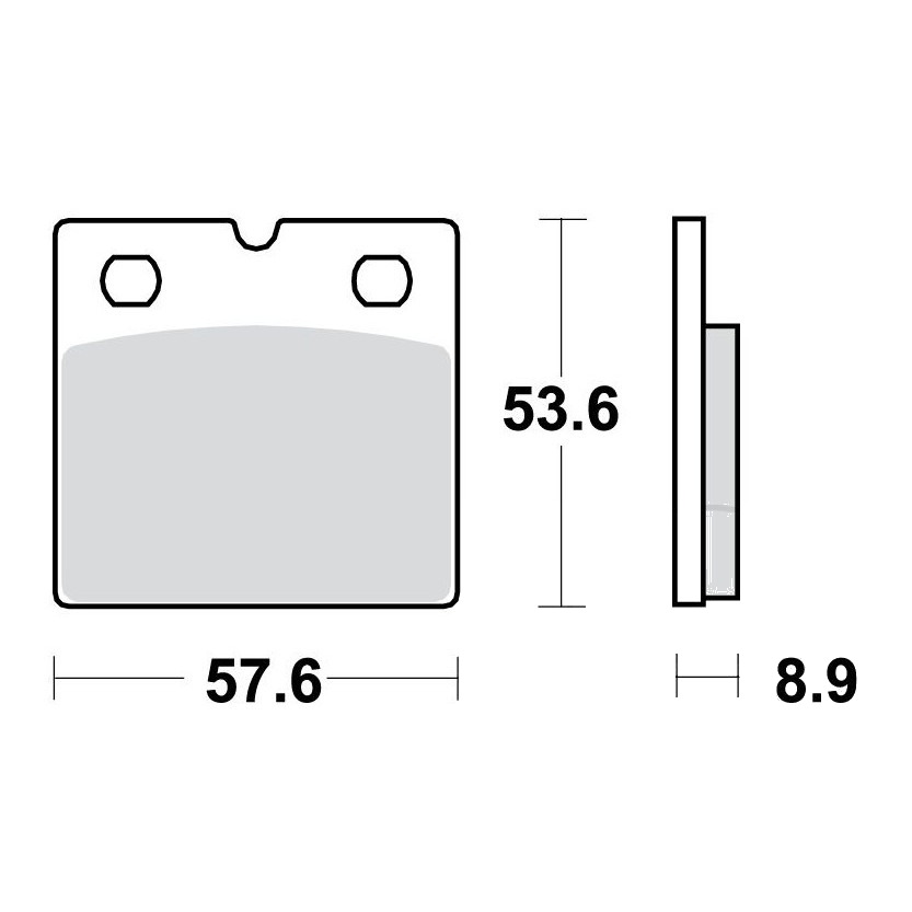 Bremsklotz Standard TRW Alternative: 7374614