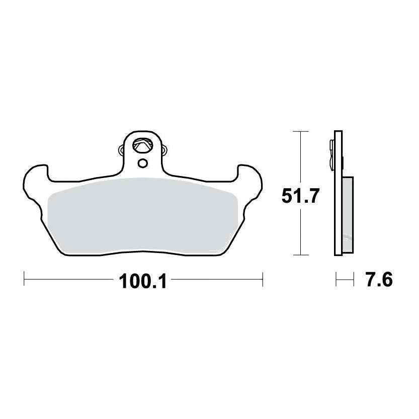 Bremsklotz Standard TRW Alternative: 7374580