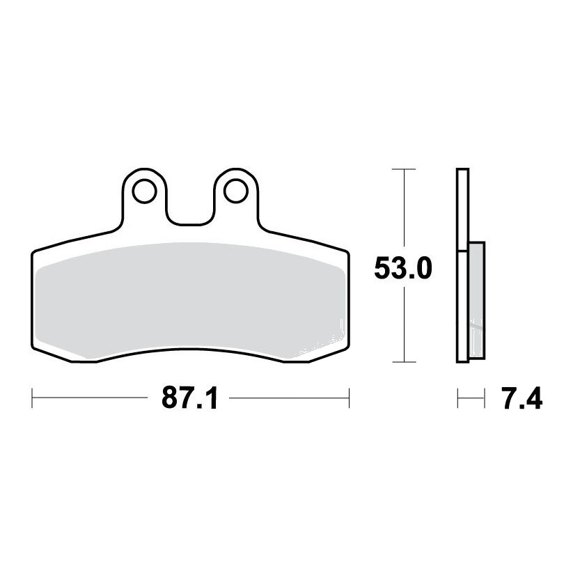 Bremsklotz Standard TRW