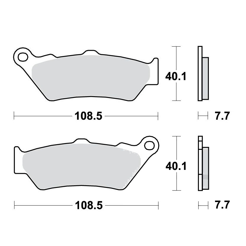 Bremsklotz Standard TRW Alternative: 7321615