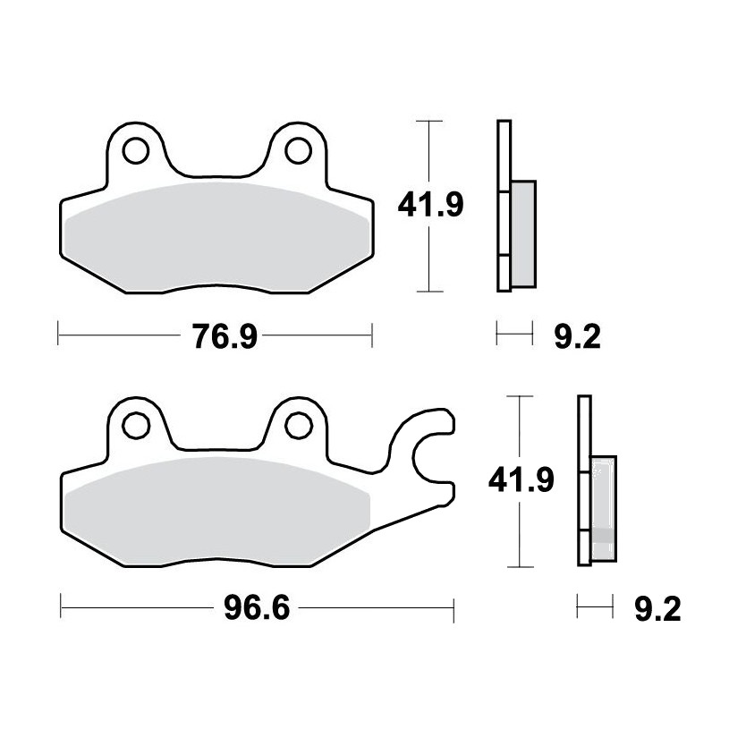 Bremsklotz Standard TRW Alternative: 7377658