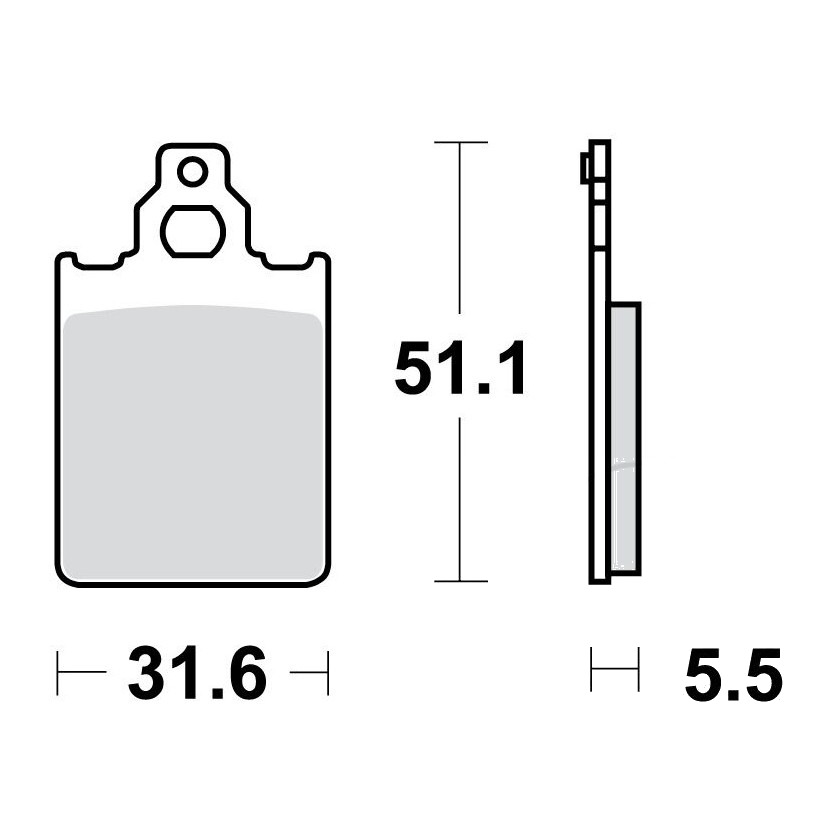 Bremsklotz Standard TRW Alternative: 7320522