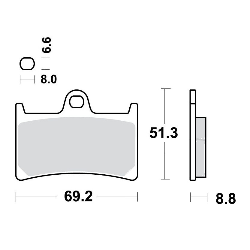 Bremsklotz Standard TRW Alternative: 7328511