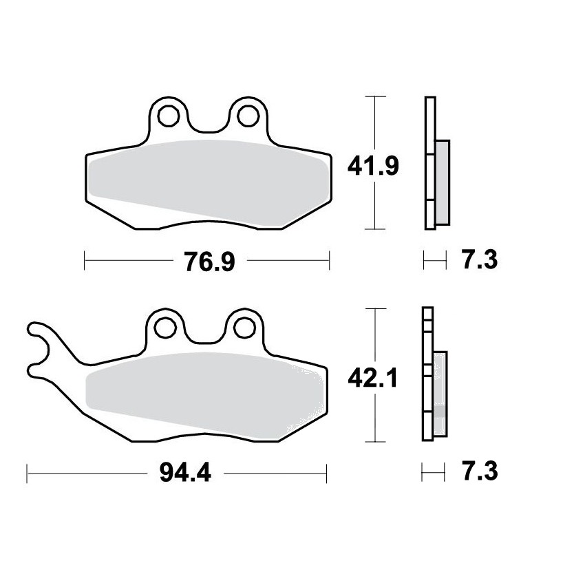 Bremsklotz Standard TRW Alternative: 7378698