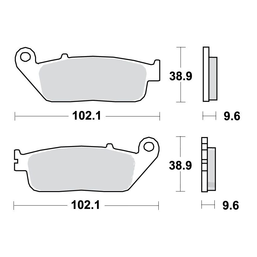 Bremsklotz Standard TRW Alternative: 7377040