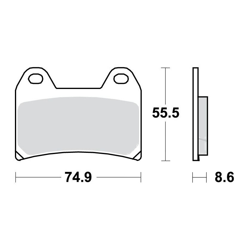 Bremsklotz Standard TRW Alternative: 7379167