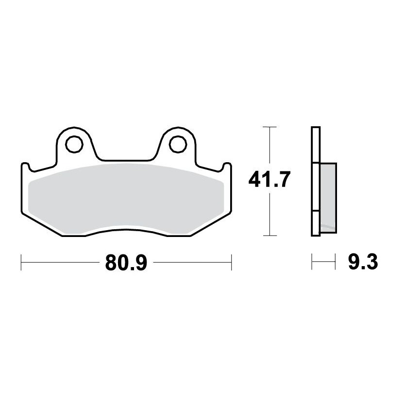 Bremsklotz Standard TRW Alternative: 7320547