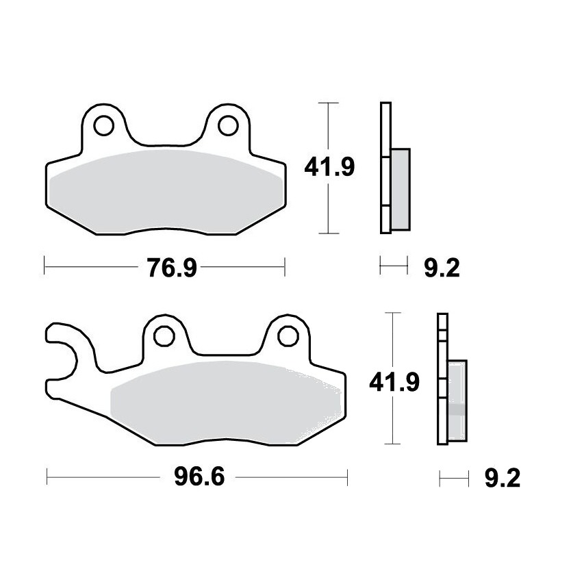 Bremsklotz Standard TRW Alternative: 7379159