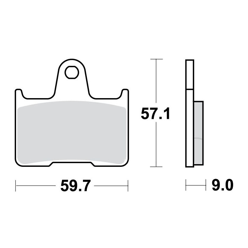 Bremsklotz Sinter hinten TRW Alternative: 7324023