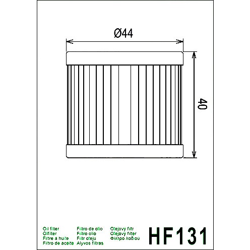 Ölfilter Hiflo Alternative: 7620495