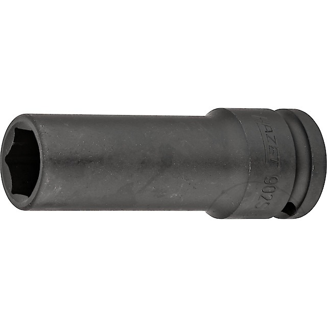 Kraft-Stecknuss 6 Kant 1/2 Zoll 17 mm lang Dünnwand Kunststoffeinsatz