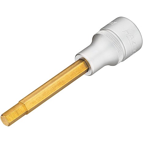 Innensechskant-Stecknuss 1/2 Zoll 7 mm Länge 100 mm