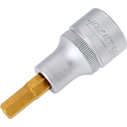 Innensechskant-Stecknuss 1/2 Zoll 7 mm Länge 60 mm