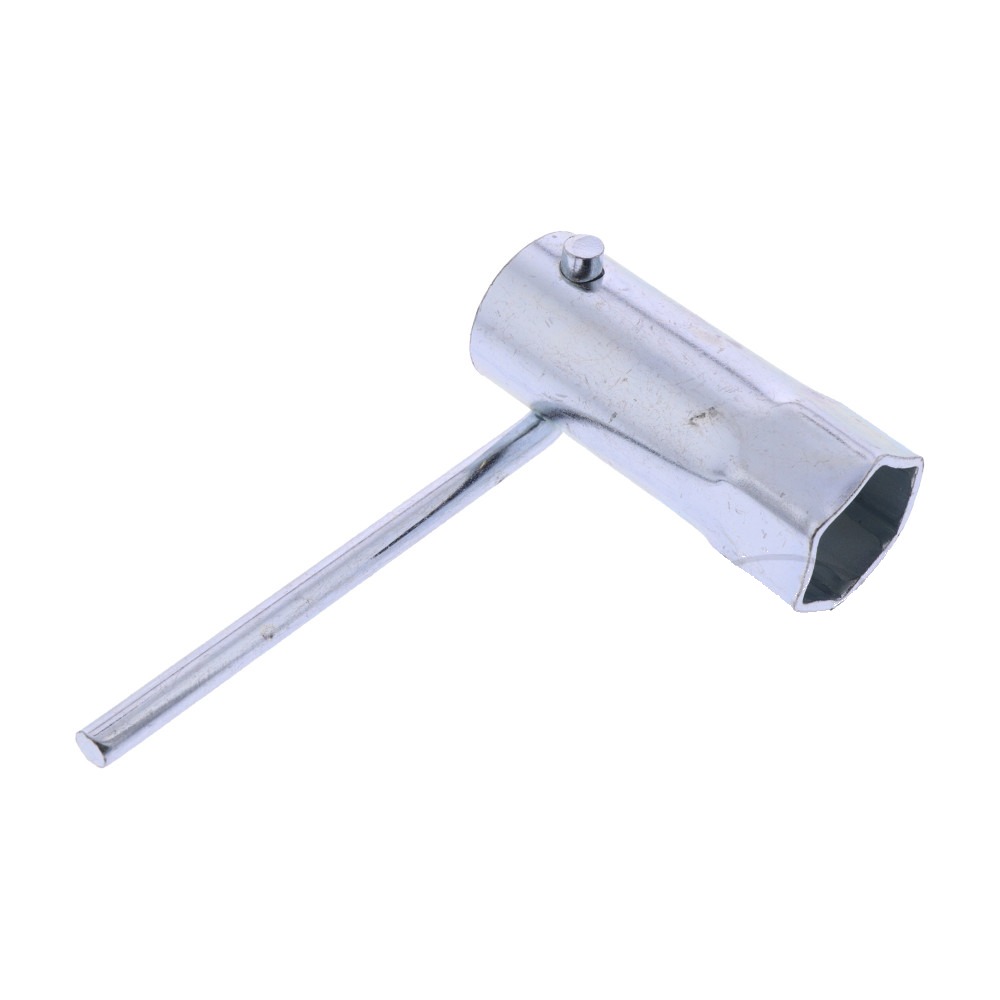 Zündkerzenschlüssel Schlüsselweite 21 mm mit abgewinkeltem Knebel Länge 63 mm