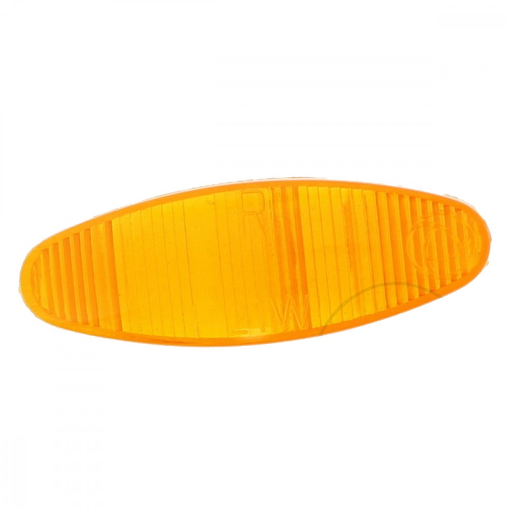 Blinkleuchte Glas orange Kellerman blau 1000