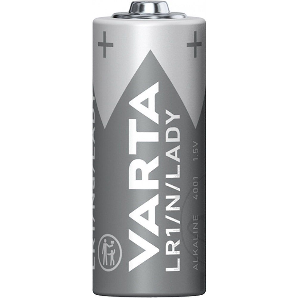 Gerätebatterie Lady LR1 Varta 1er Blister Alkaline