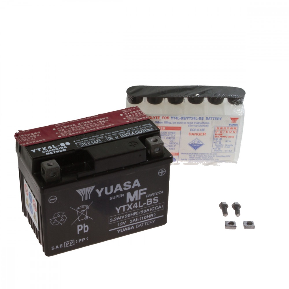 Batterie Motorrad YTX4L-BS Yuasa Alternative: 0166 3620 0104
