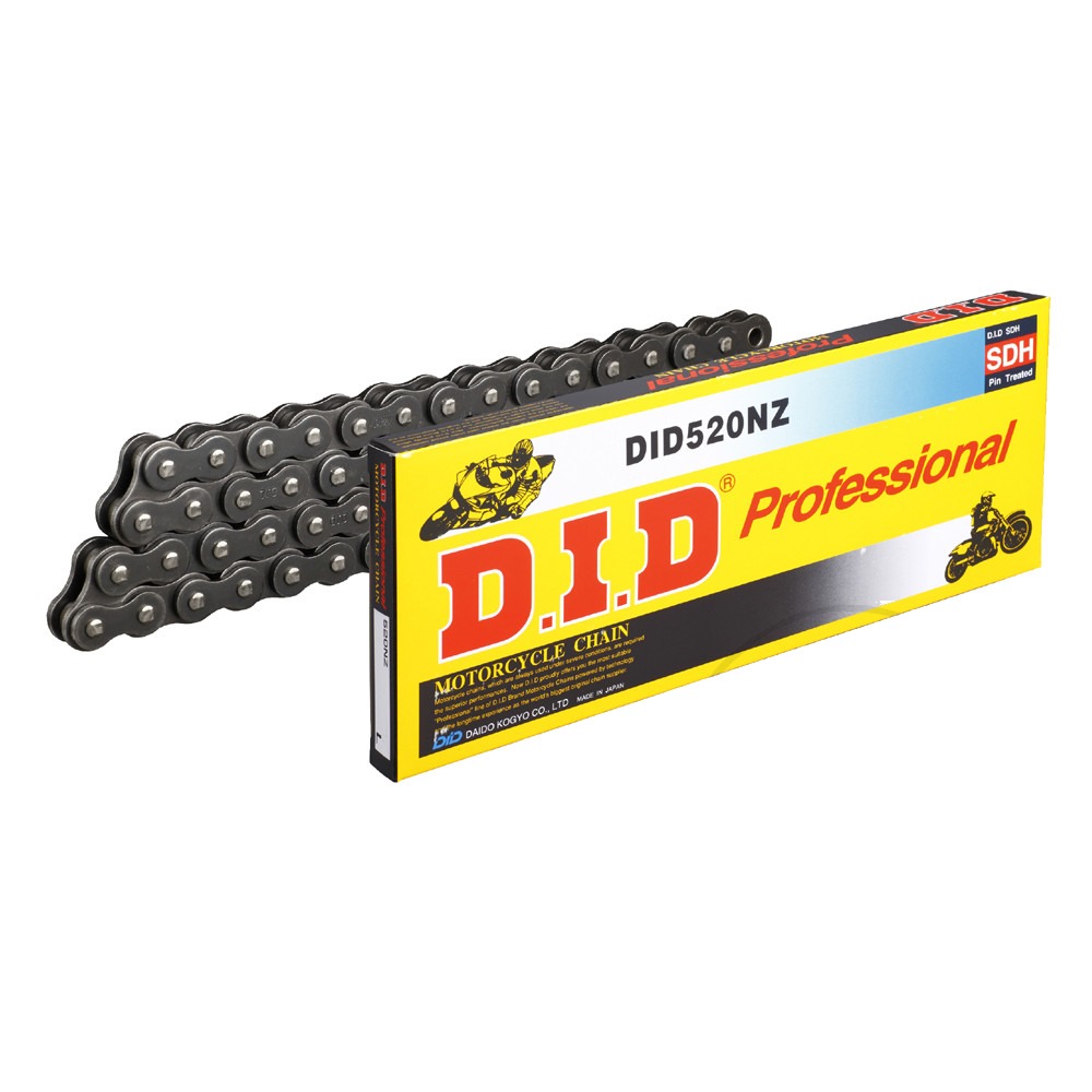 DID Standardkette 520NZ/100 Kette offen mit Clipschloss