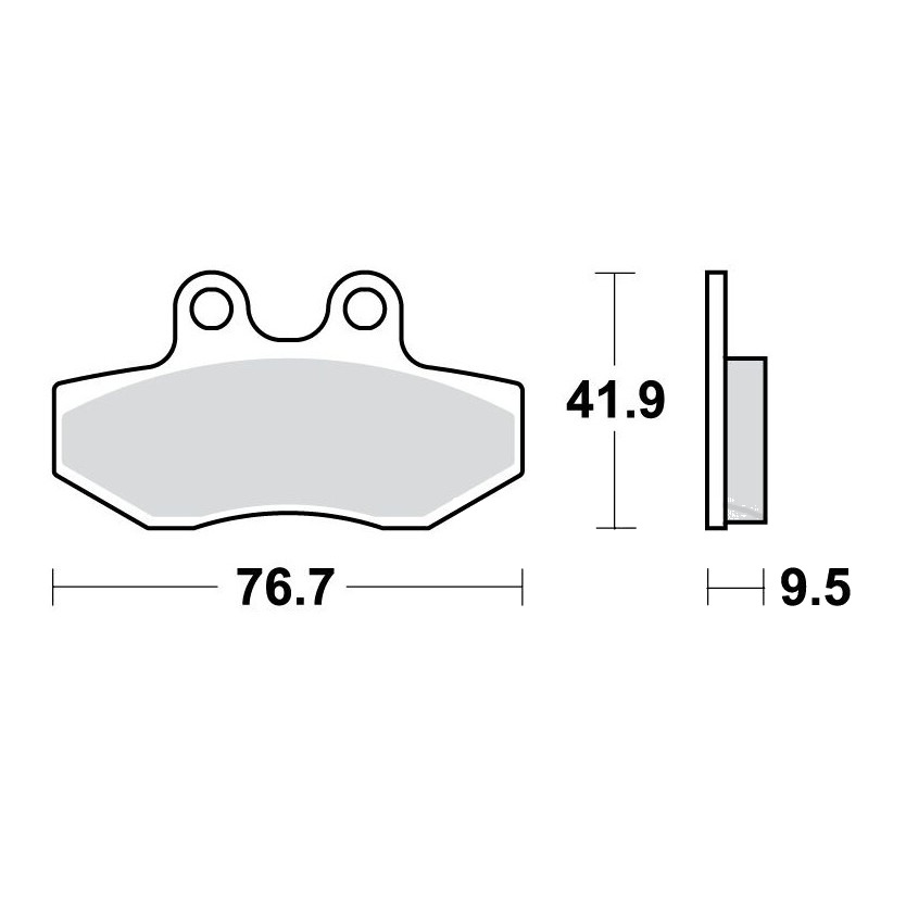 Bremsklotz Standard TRW Alternative: 7321946