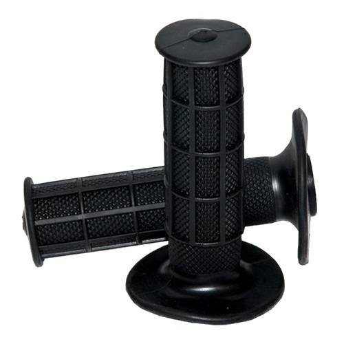 Griffgummi Enduro schwarz JMP D.21/23 mm geschlossen.