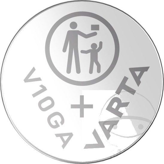 Gerätebatterie V10GA Varta 1er Blister Alkaline