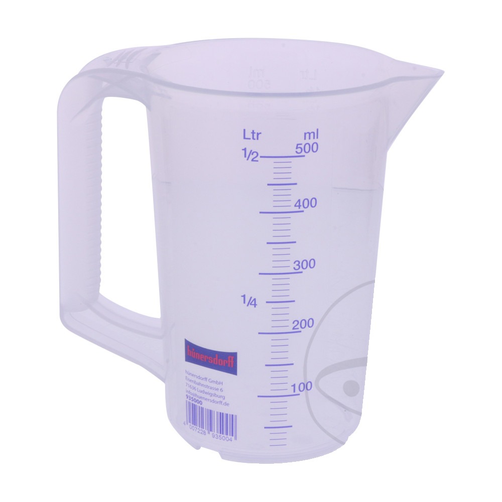 Messbecher Plastik 0.5 Liter