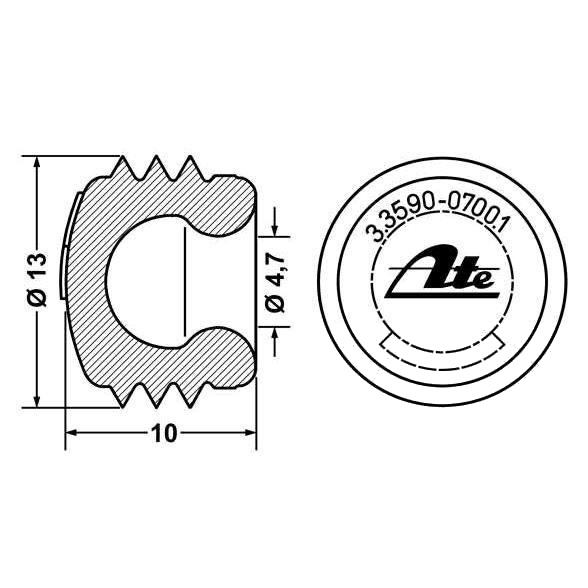 Staubkappe 13 mm ID MQ 4420301