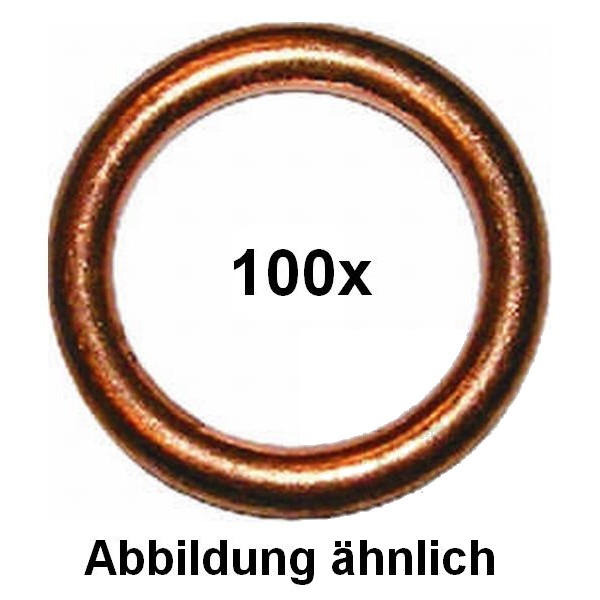 Dichtring Kupfer 12X18X2.0 Packung 100 Stück