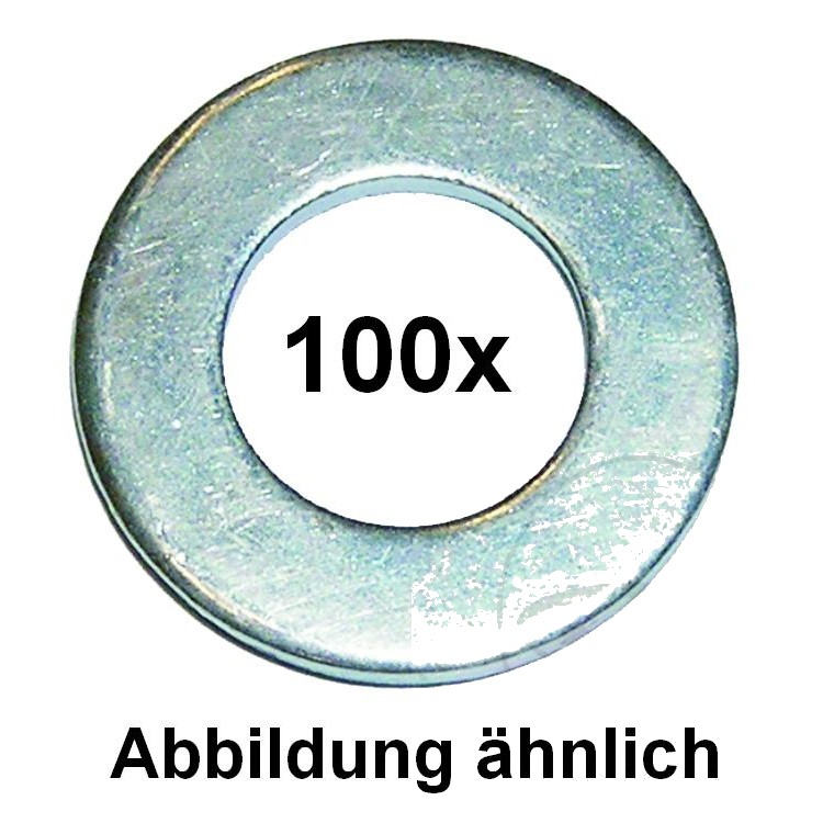 Unterlegscheiben verzinkt M8 125 Packung 100 Alternative: 4790189