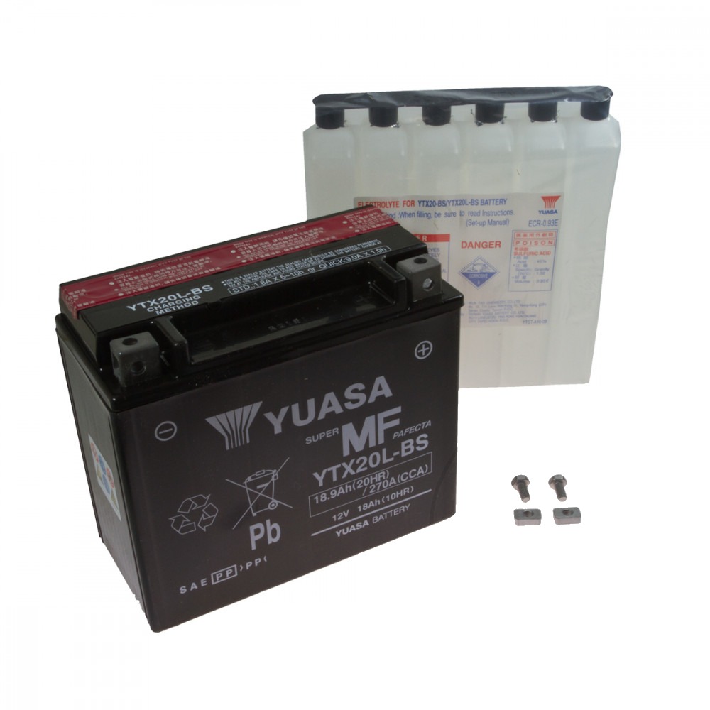 Batterie Motorrad YTX20L-BS Yuasa Alternative: 0173 3752 3976