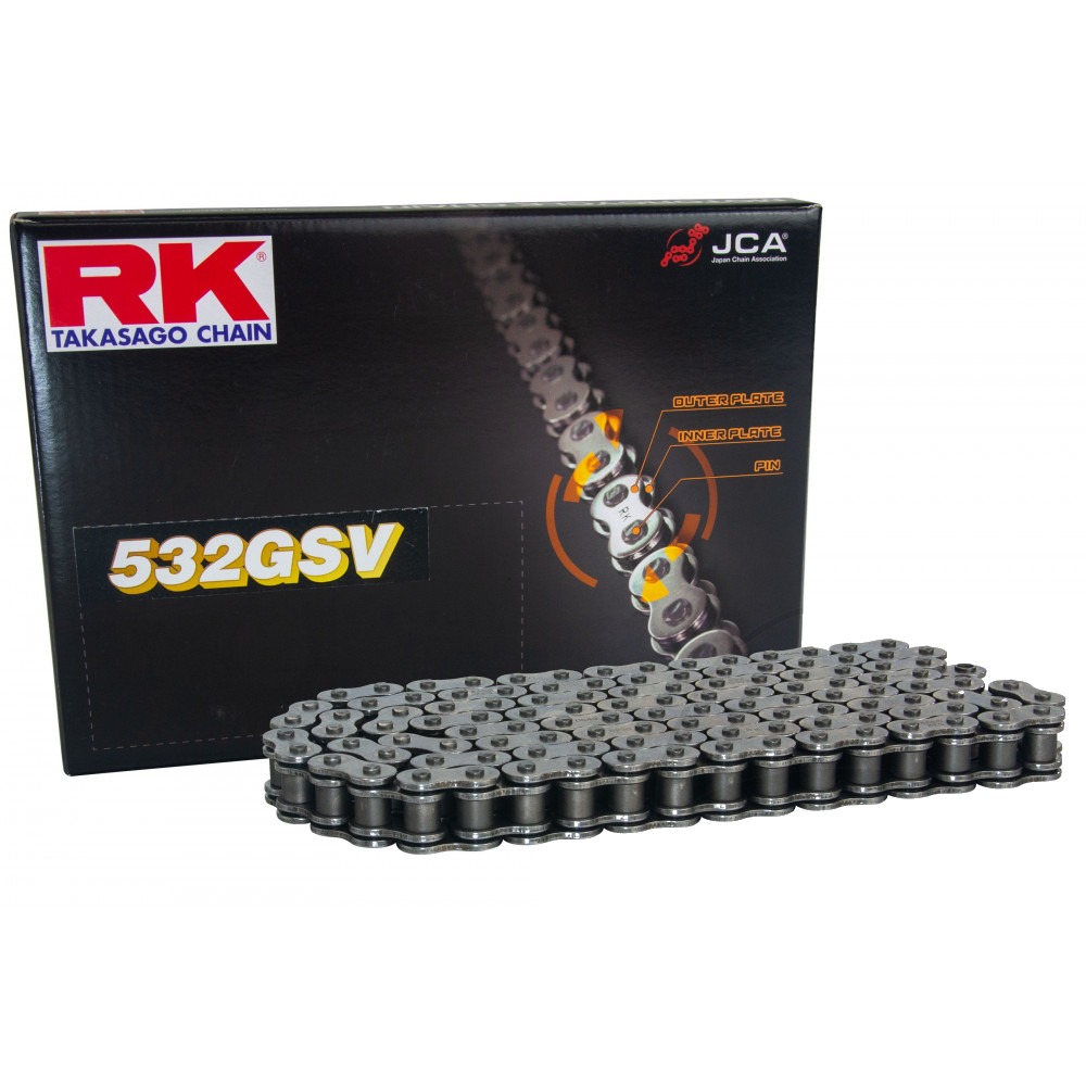 RK XW-Ringkette 532GSV Meter pro Kettenglied ohne Schloss
