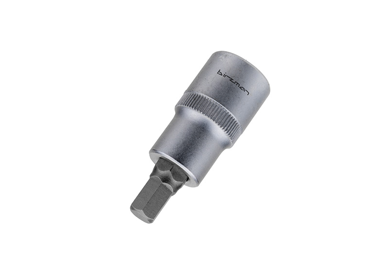 Birzman 1/2" Drive hex bit socket 8 mm, silver