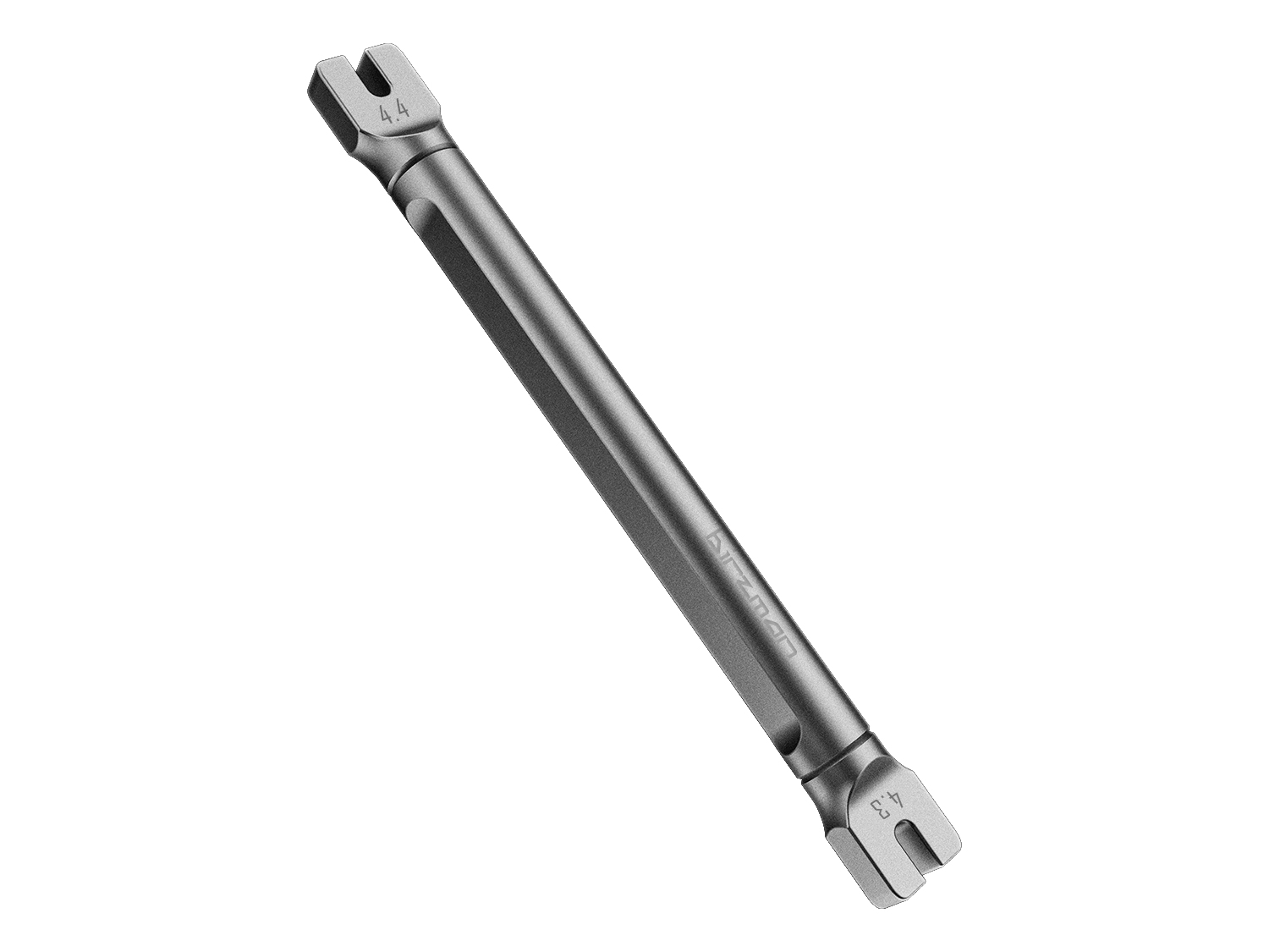 Birzman Double-ended Spoke Wrench 4.3/4.4, silver