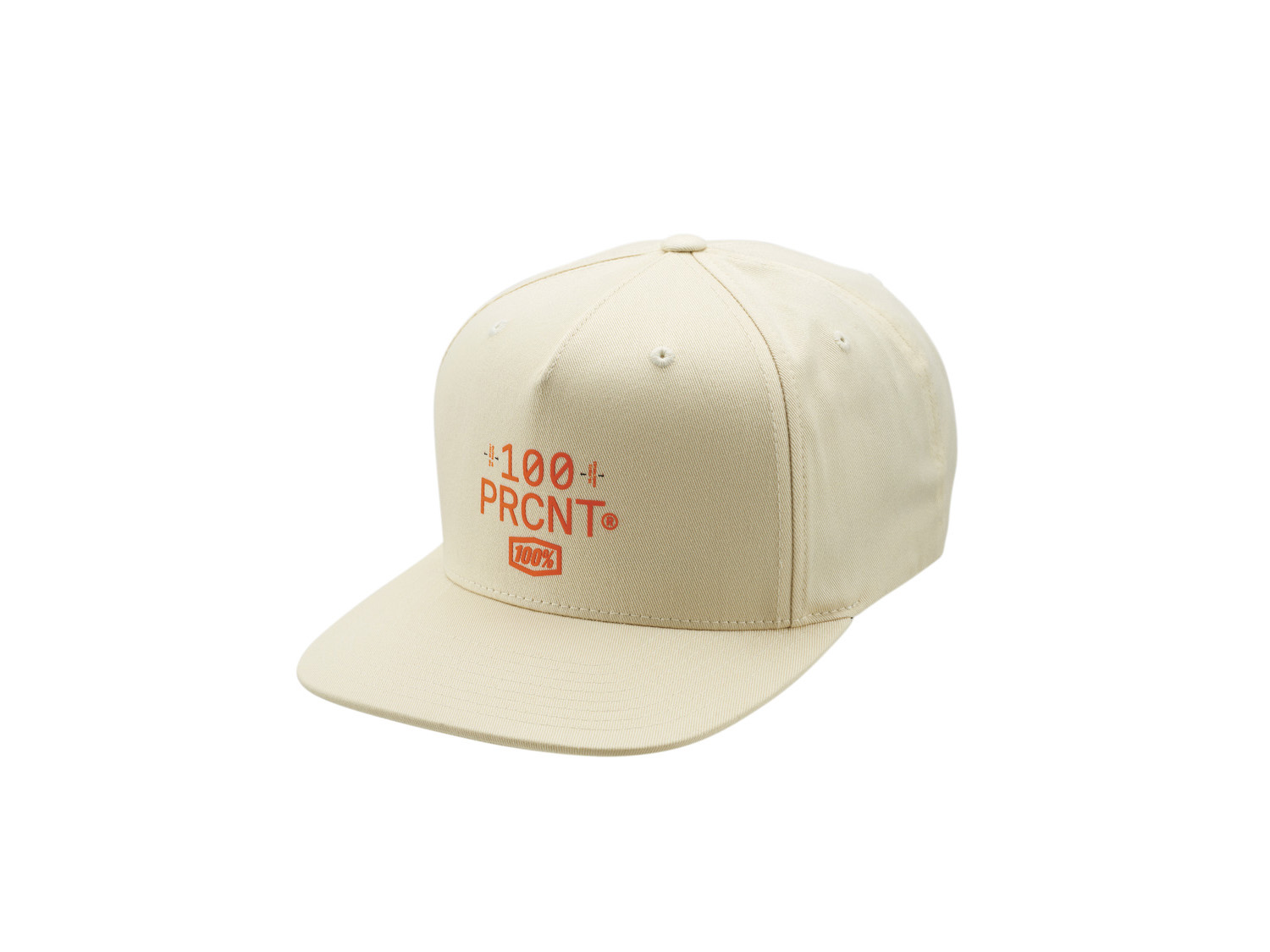 100% PRCNT Snapback Cap, cream, unis