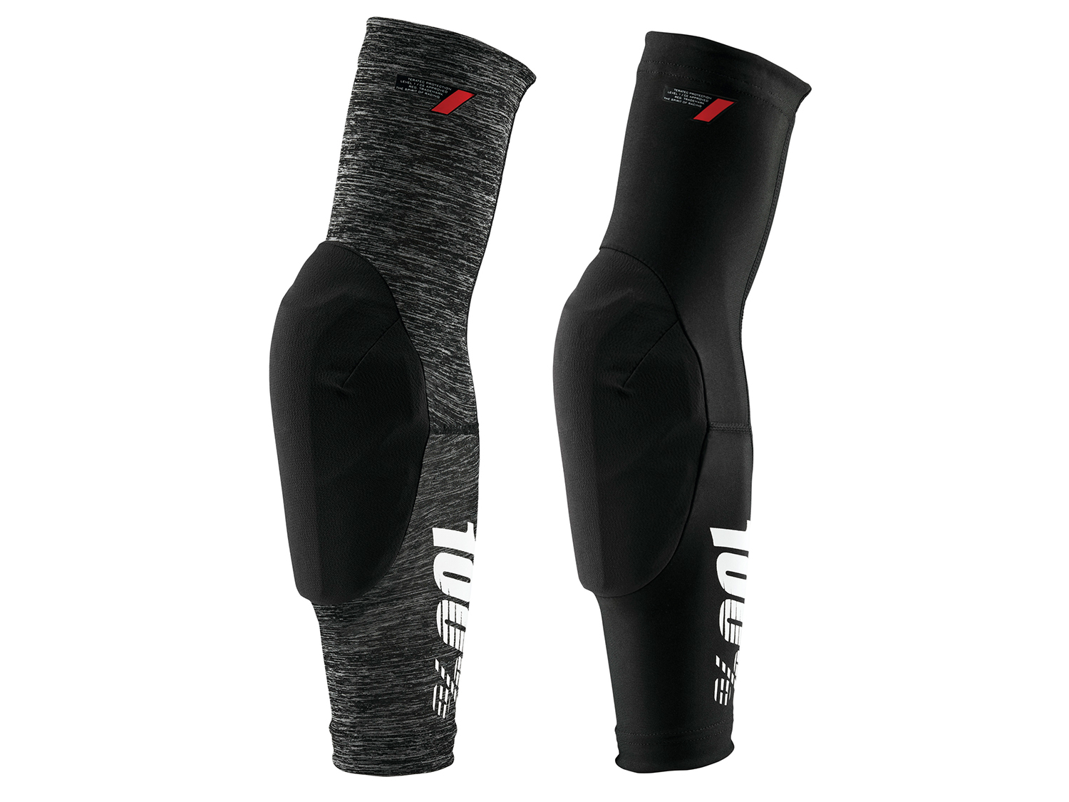 100% Teratec elbow guards, black, L