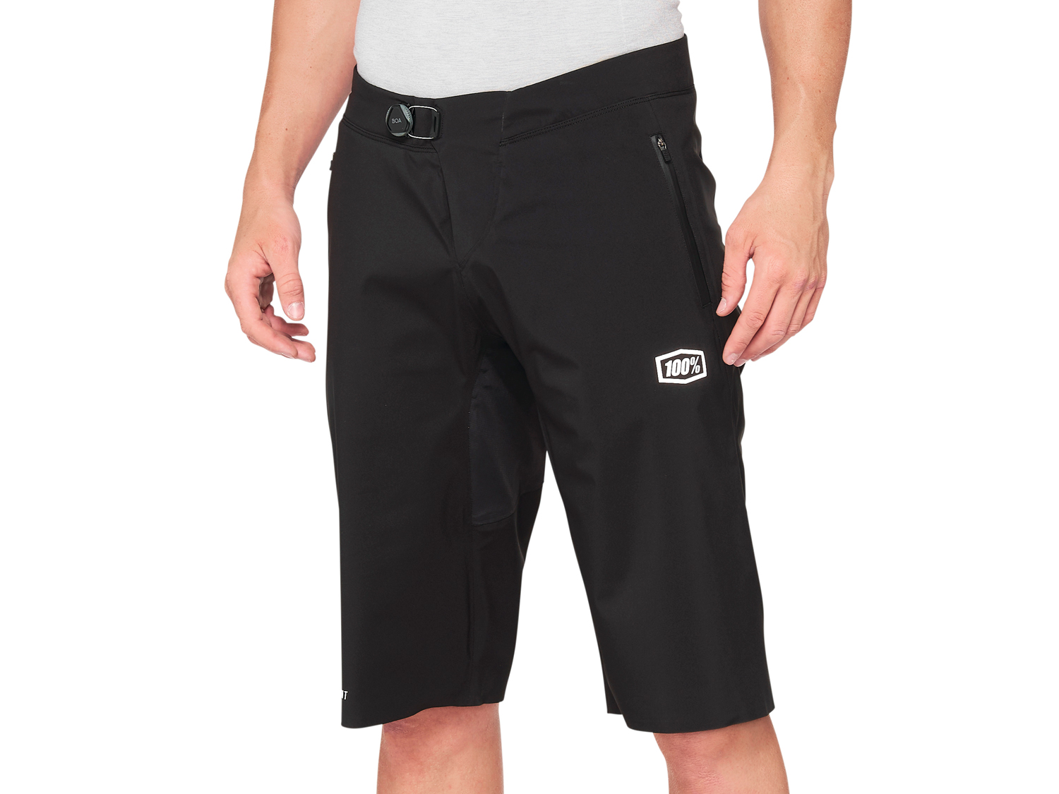 100% Hydromatic Short, black, 30"