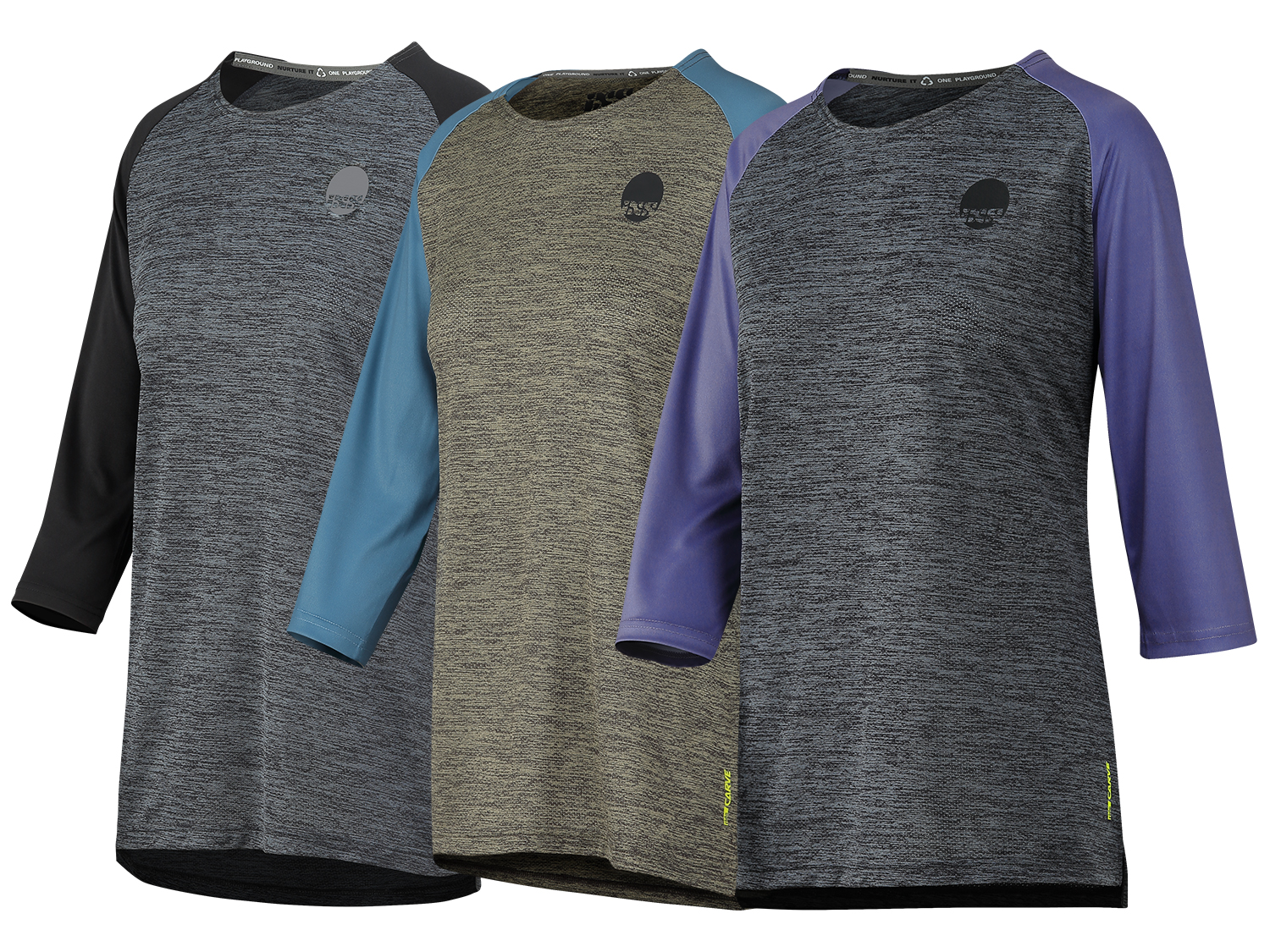 iXS Carve X Women Jersey, Camel / Ocean, 34