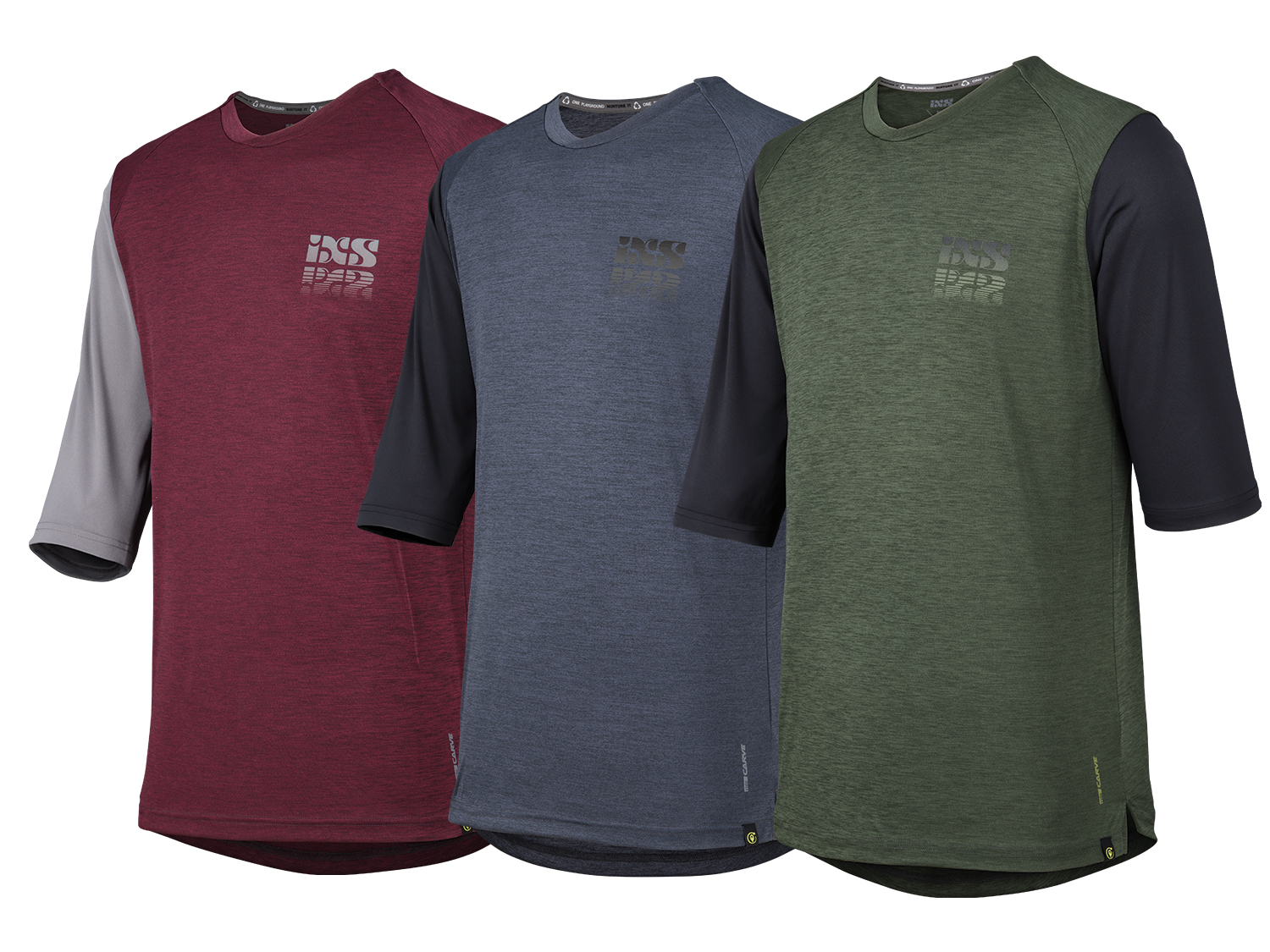 iXS Carve X 3/4 Jersey, black, L