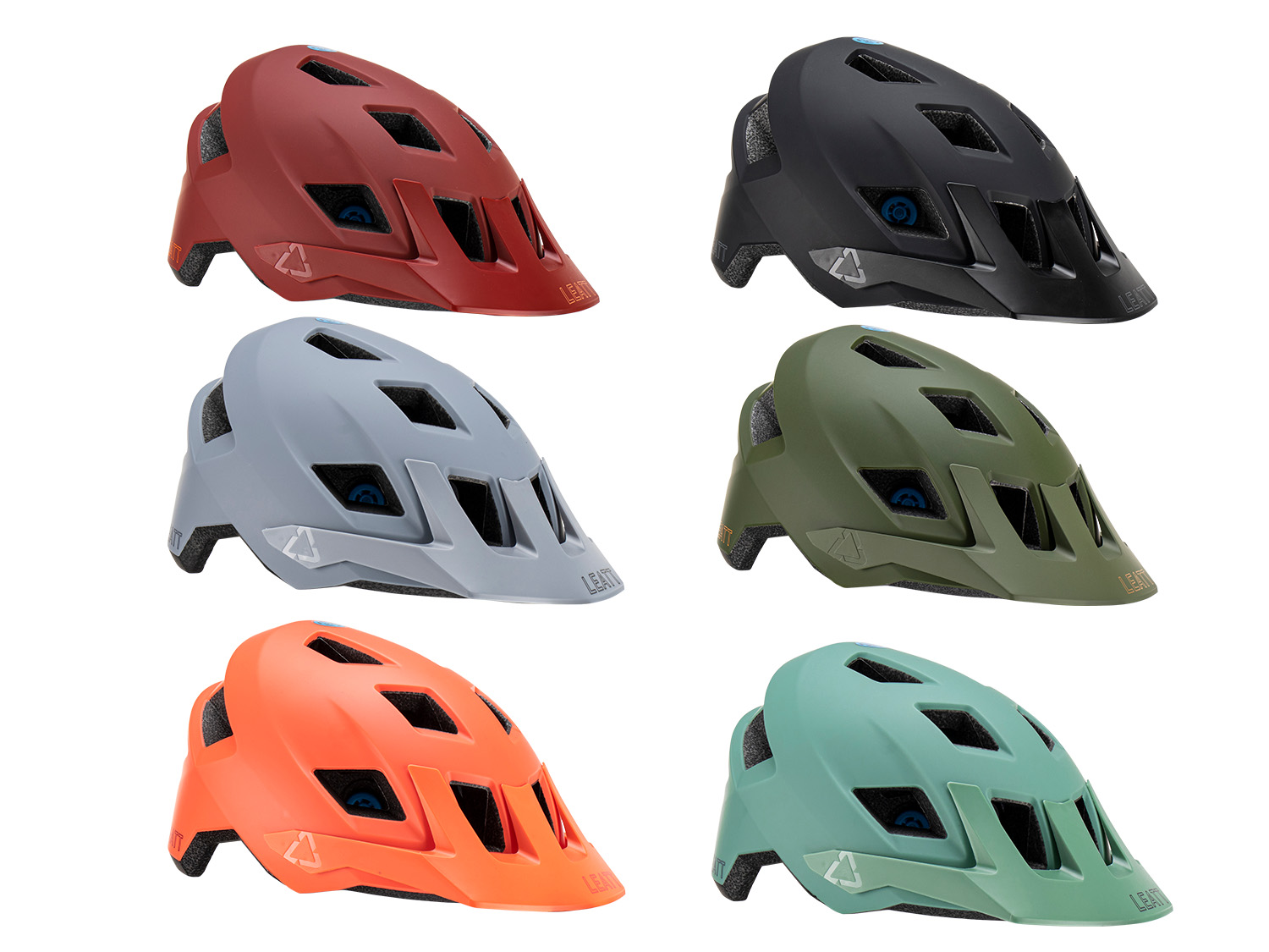 Leatt Helmet MTB All Mountain 1.0, red, M