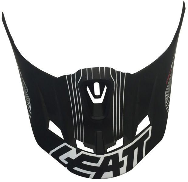 Leatt visor DBX 6.0 Carbon V08 helmet carbon/white/red (2016, carbon