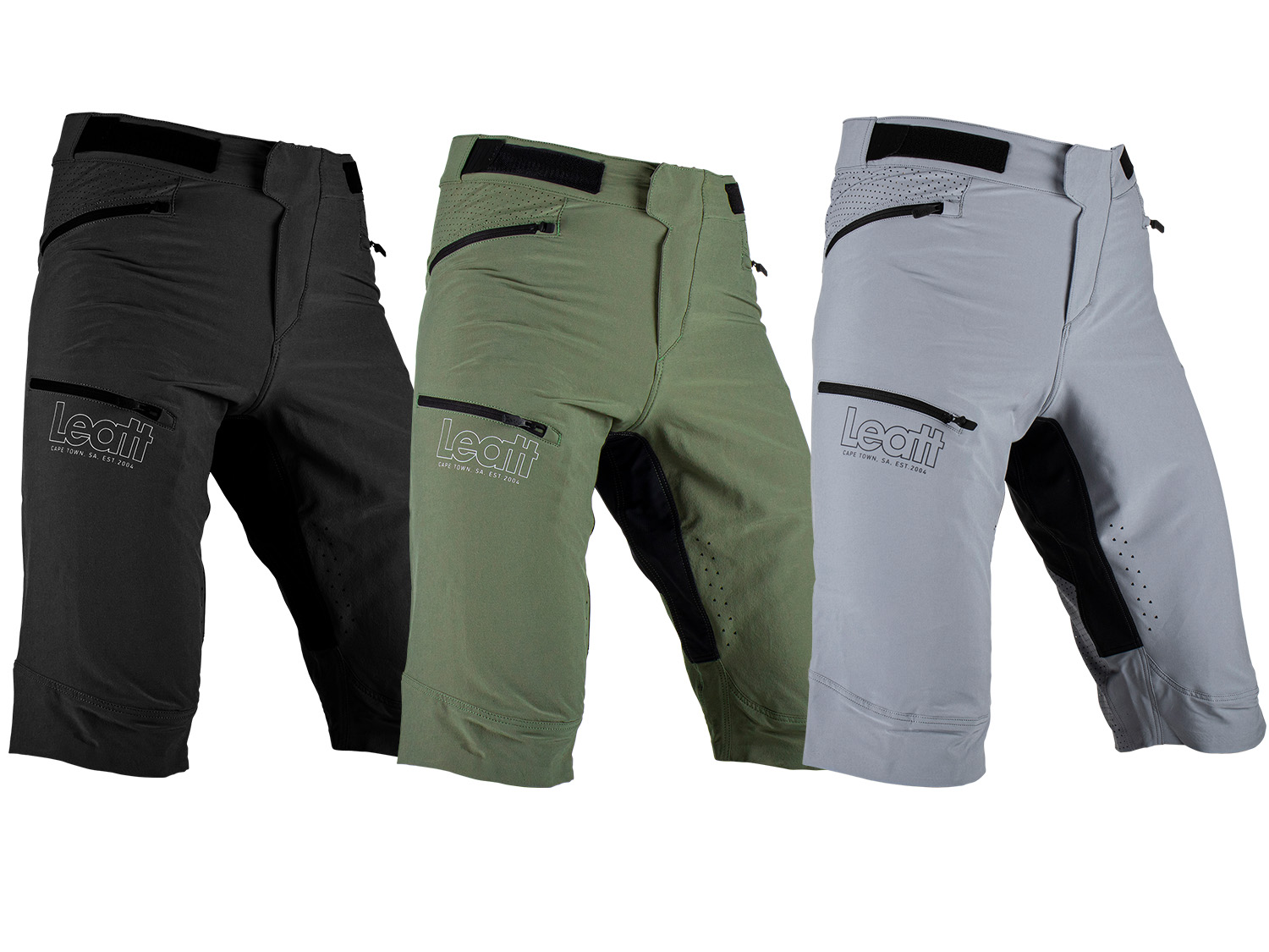 Leatt MTB Enduro 3.0 Shorts, Titanium - 2023, M