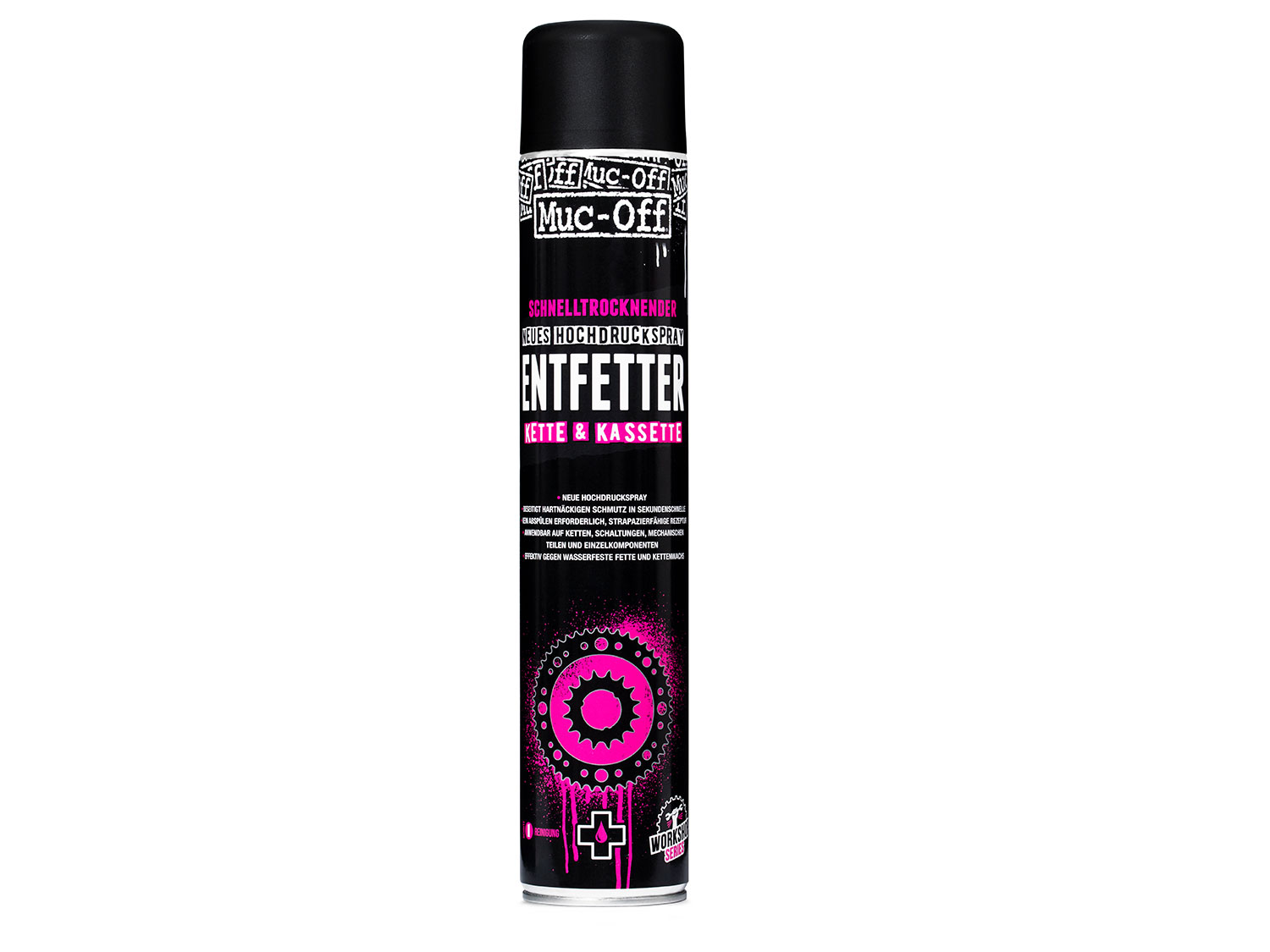 Muc Off High Pressure Quick Drying De-Greaser (DE) 750ml (6), pink, 750