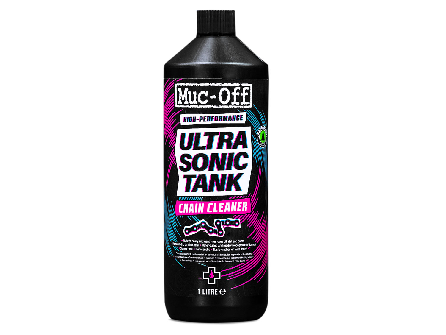 Muc Off Ultrasonic Tank Chain Cleaner 1 Liter (12), pink, 1000