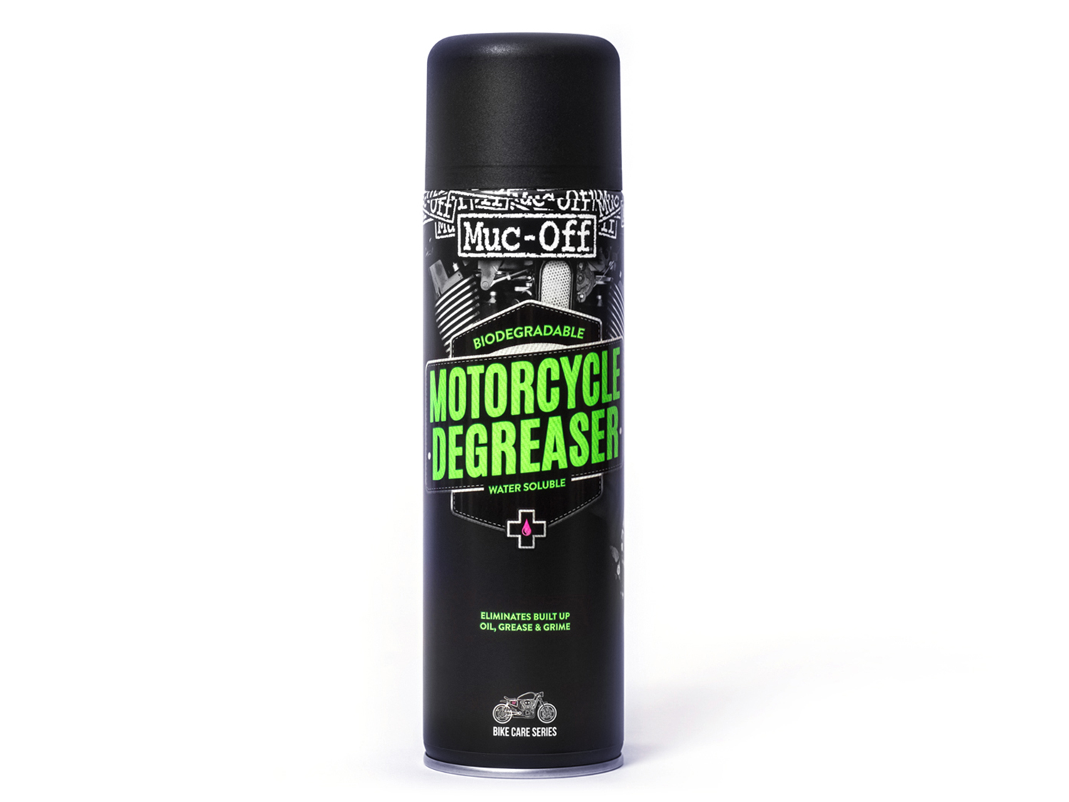 Muc Off Motorcycle De-Greaser Aerosol 500ml(German Vers)(12), pink, 500